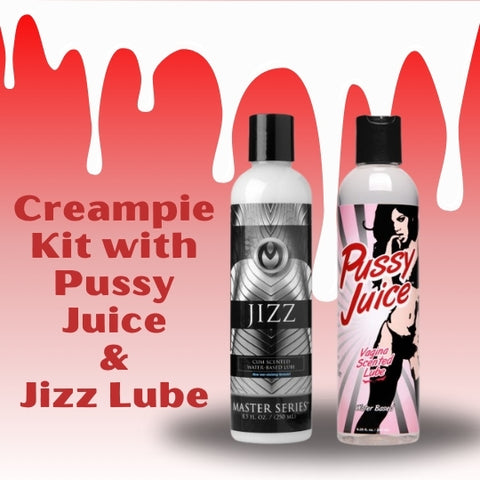 Creampie Kit with Pussy Juice and Jizz Lube - Femme Sensation